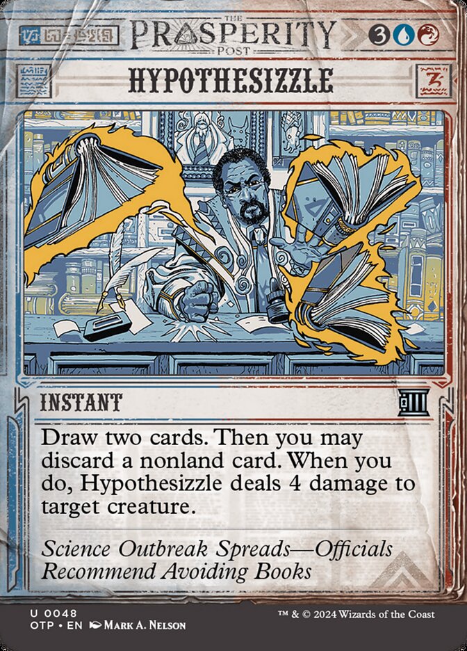 Hipótese Fulminante / Hypothesizzle - Magic: The Gathering - MoxLand
