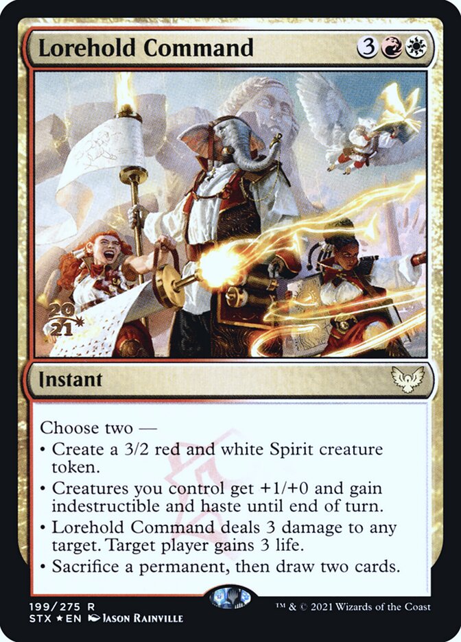 Comando de Sapioforte / Lorehold Command - Magic: The Gathering - MoxLand