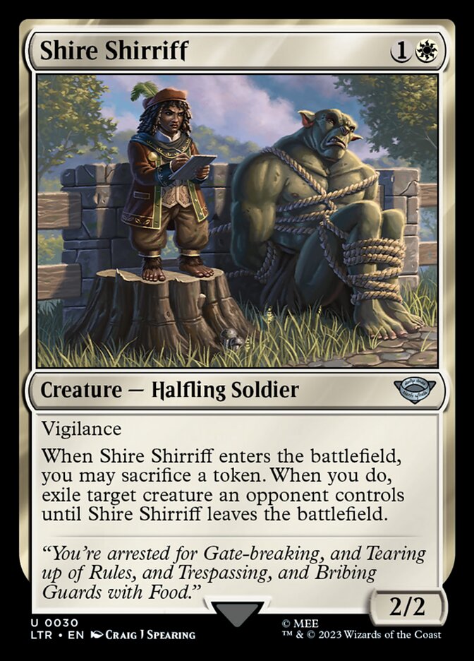 Condestável do Condado / Shire Shirriff - Magic: The Gathering - MoxLand