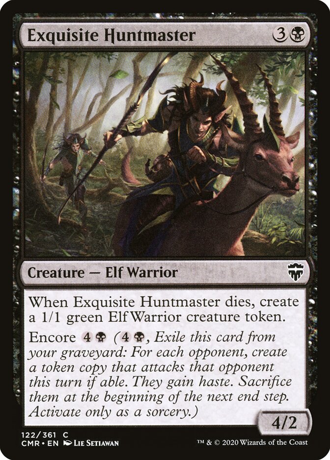 Mestre de Caça Requintado / Exquisite Huntmaster - Magic: The Gathering - MoxLand
