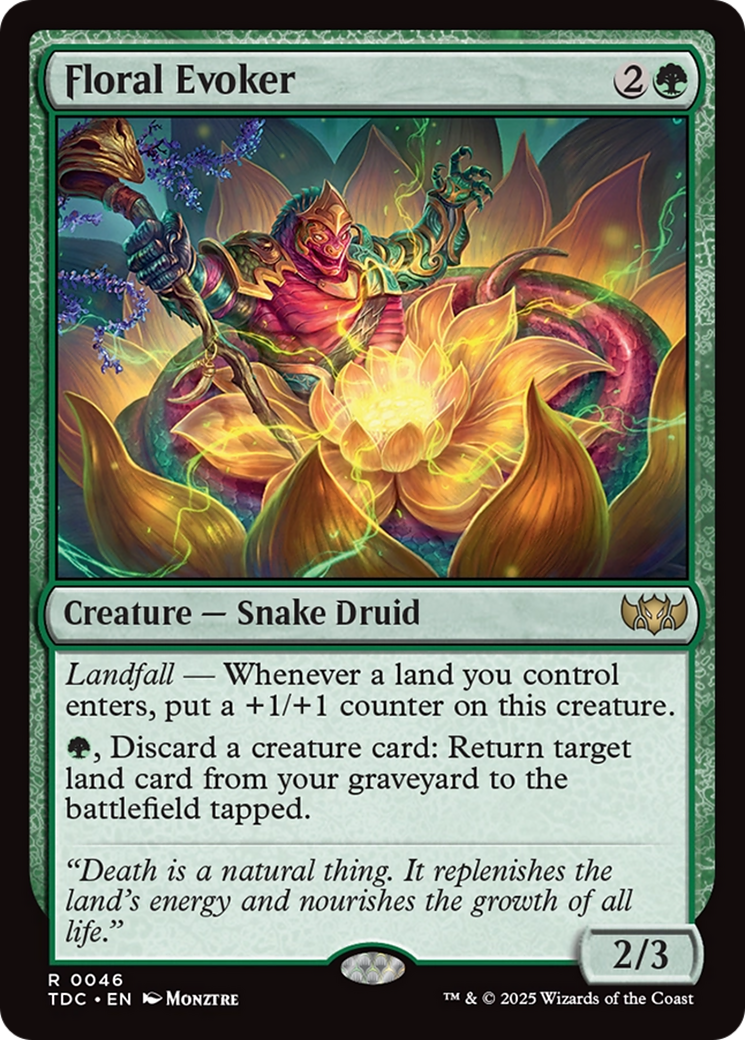 Floral Evoker - Magic: The Gathering - MoxLand
