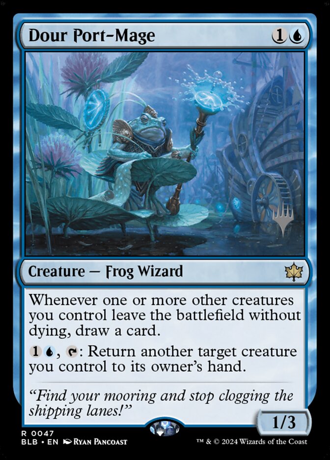 Dour Port-Mage - Magic: The Gathering - MoxLand