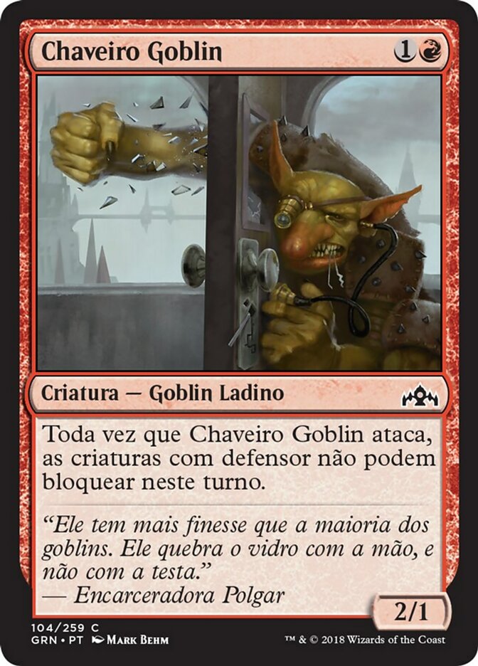 Chaveiro Goblin / Goblin Locksmith - Magic: The Gathering - MoxLand