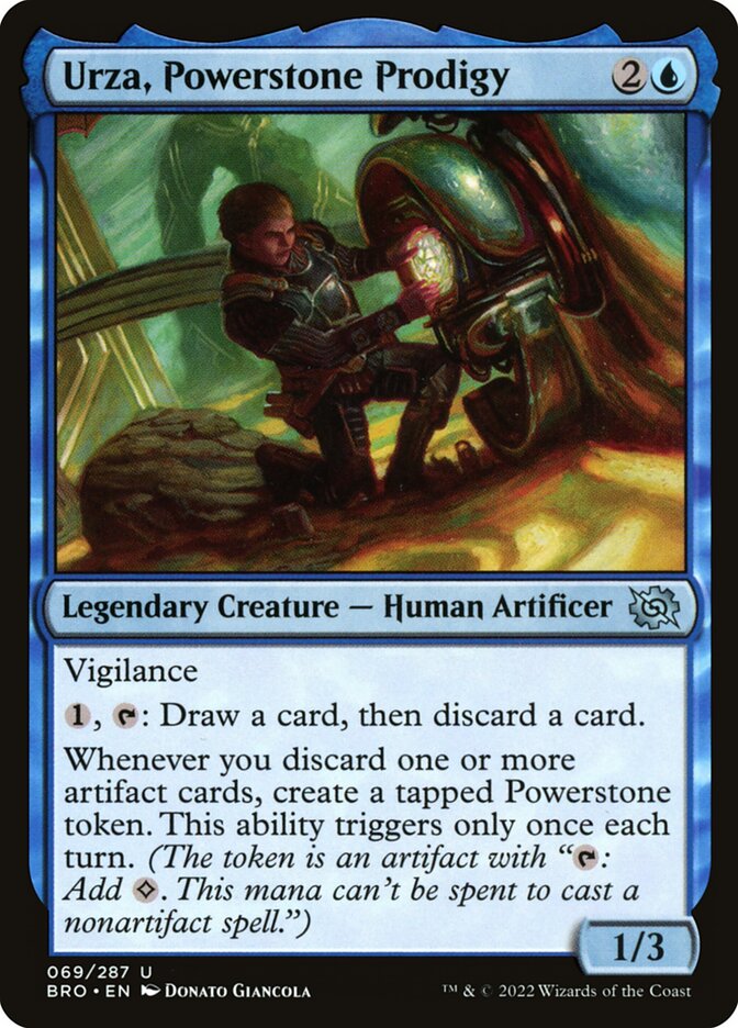 Urza, Prodígio da Pedra de Energia / Urza, Powerstone Prodigy - Magic: The Gathering - MoxLand
