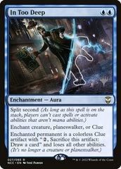 Demasiado a Fundo / In Too Deep - Magic: The Gathering - MoxLand