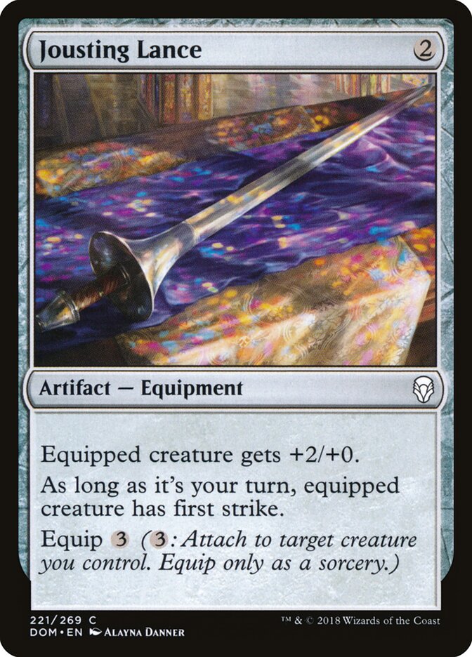 Lança de Justa / Jousting Lance - Magic: The Gathering - MoxLand