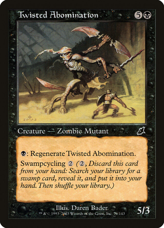 Abominação Distorcida / Twisted Abomination - Magic: The Gathering - MoxLand