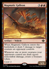 Galeão Magmático / Magmatic Galleon - Magic: The Gathering - MoxLand