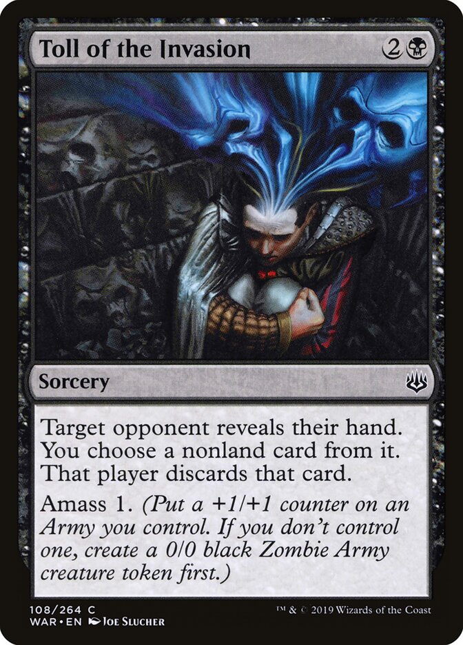 Preço da Invasão / Toll of the Invasion - Magic: The Gathering - MoxLand