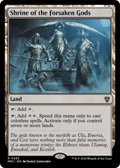 Santuário dos Deuses Esquecidos / Shrine of the Forsaken Gods - Magic: The Gathering - MoxLand