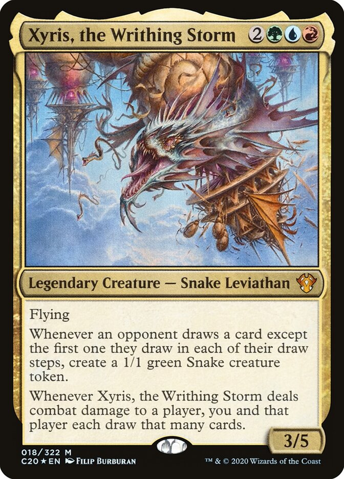 Xyris, a Tempestade Serpenteante / Xyris, the Writhing Storm - Magic: The Gathering - MoxLand