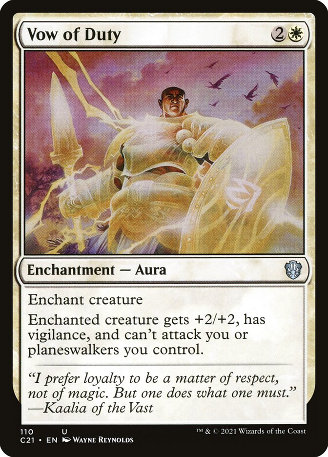 Voto do Dever / Vow of Duty - Magic: The Gathering - MoxLand