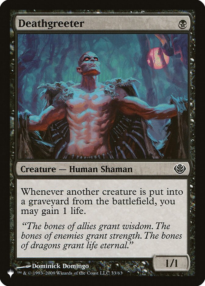 Saudador da Morte / Deathgreeter - Magic: The Gathering - MoxLand