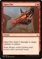 Abrir Fogo / Open Fire - Magic: The Gathering - MoxLand