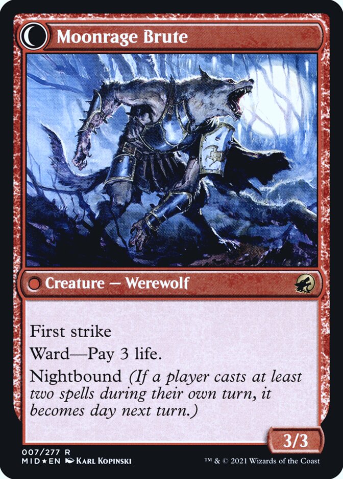 Cátaro Brutal / Brutal Cathar - Magic: The Gathering - MoxLand