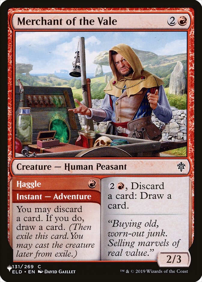 Merchant of the Vale / Haggle - Magic: The Gathering - MoxLand