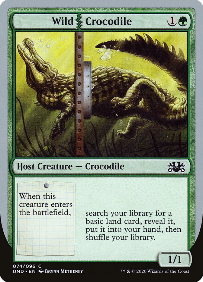 Wild Crocodile / Wild Crocodile - Magic: The Gathering - MoxLand