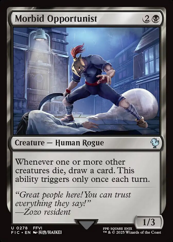 Oportunista Mórbida / Morbid Opportunist - Magic: The Gathering - MoxLand