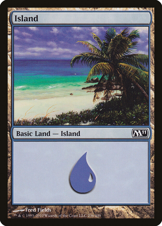 Ilha / Island - Magic: The Gathering - MoxLand