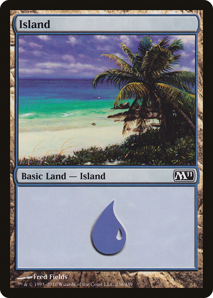 Ilha / Island - Magic: The Gathering - MoxLand