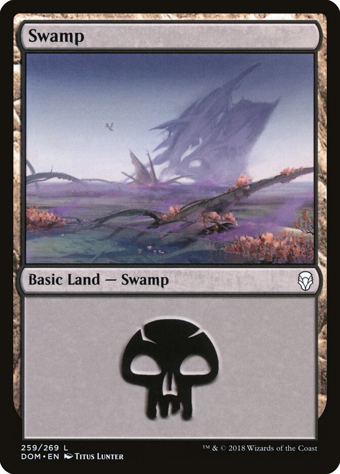Pântano / Swamp - Magic: The Gathering - MoxLand