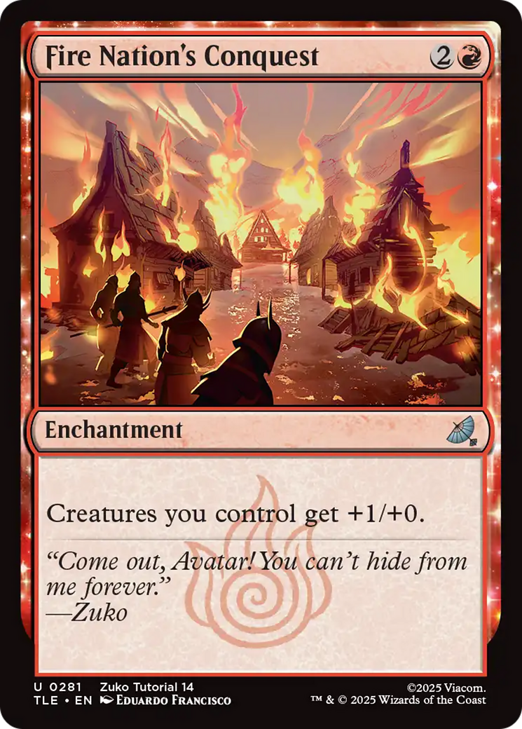 Conquista da Nação do Fogo / Fire Nation's Conquest - Magic: The Gathering - MoxLand