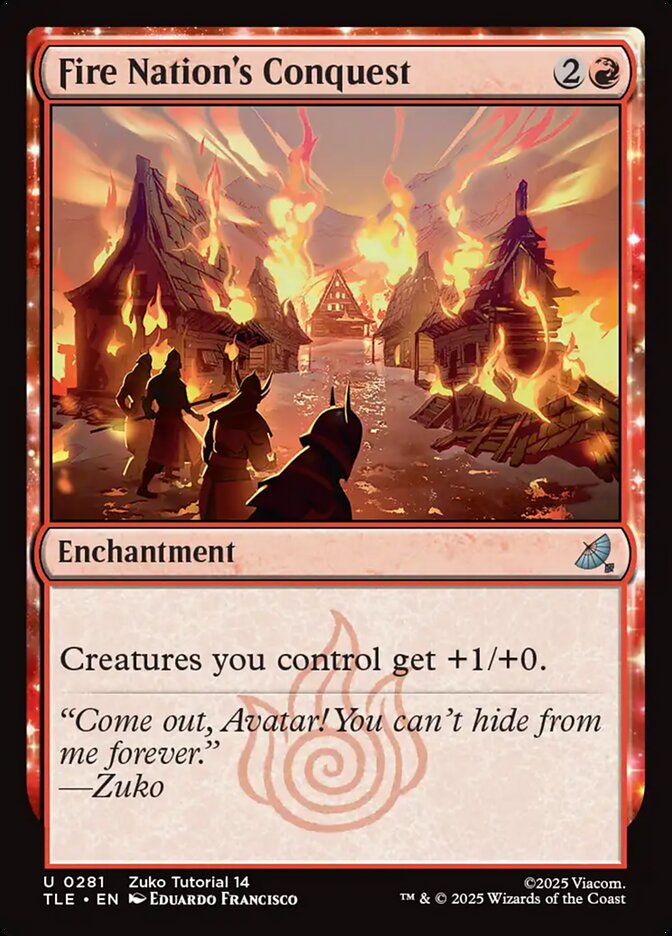 Conquista da Nação do Fogo / Fire Nation's Conquest - Magic: The Gathering - MoxLand