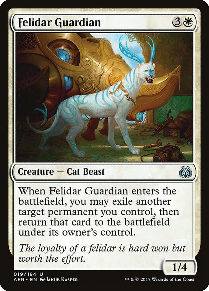 Guardião Felidar / Felidar Guardian - Magic: The Gathering - MoxLand