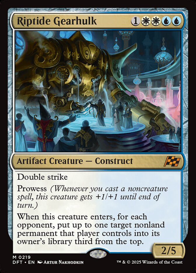 Mecanotitã da Maré / Riptide Gearhulk - Magic: The Gathering - MoxLand