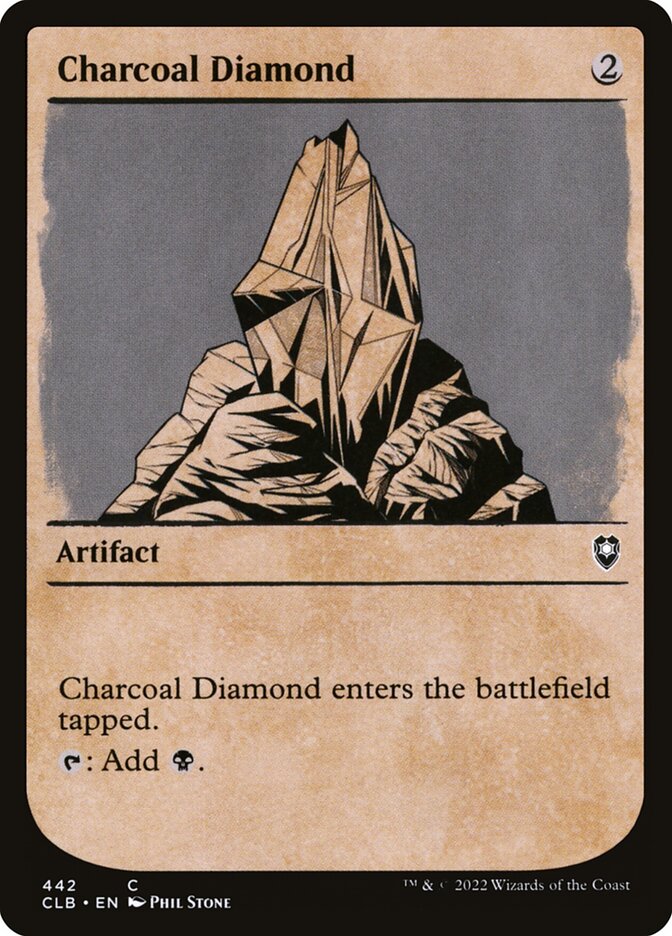 Diamante de Carvão / Charcoal Diamond - Magic: The Gathering - MoxLand