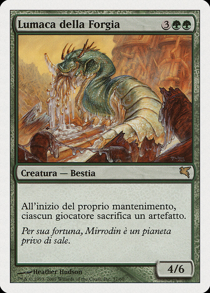 Lesma Eletrolítica / Molder Slug - Magic: The Gathering - MoxLand