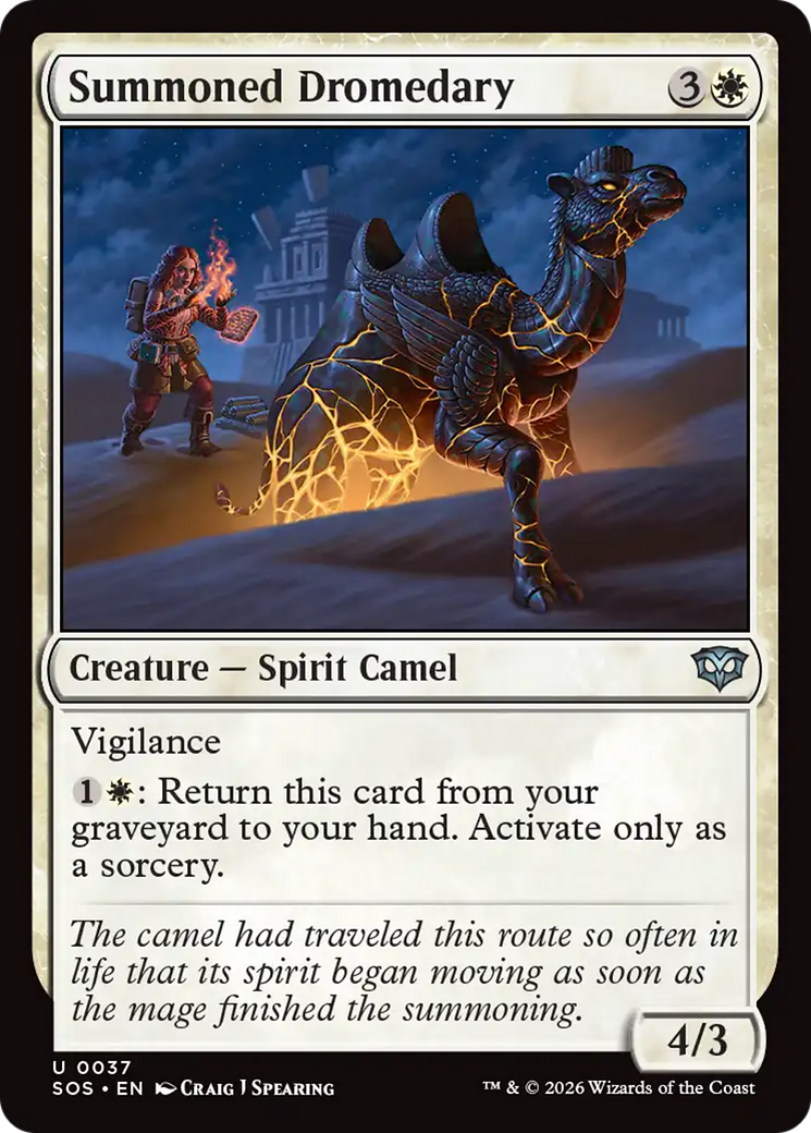 Summoned Dromedary - Magic: The Gathering - MoxLand