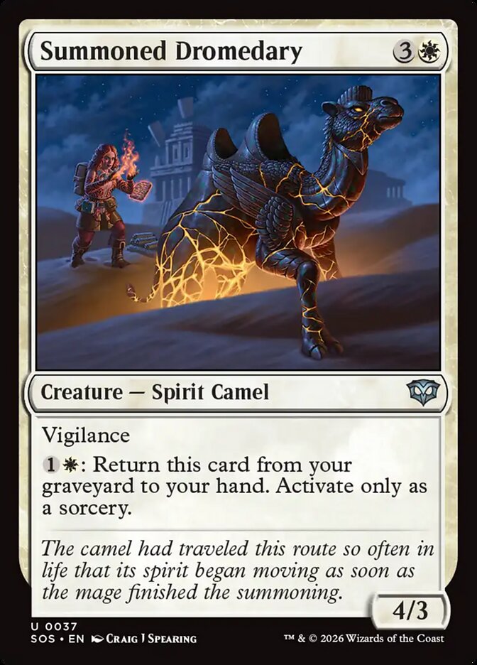 Summoned Dromedary - Magic: The Gathering - MoxLand