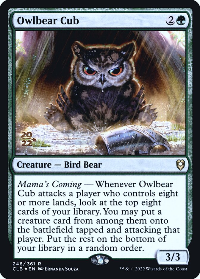 Owlbear Cub - Magic: The Gathering - MoxLand