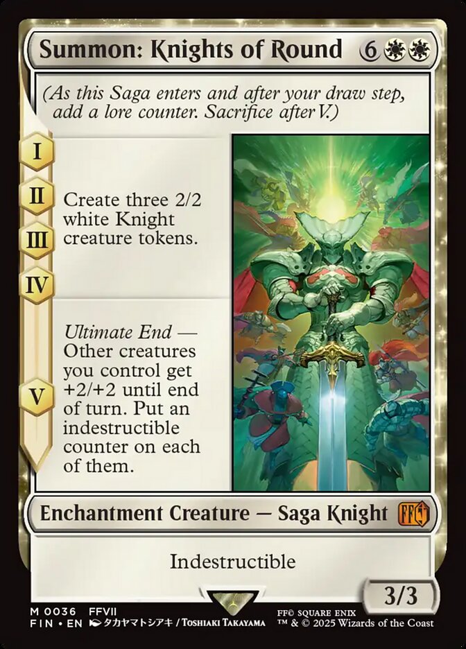 Invocação: Cavaleiros da Távola Redonda / Summon: Knights of Round - Magic: The Gathering - MoxLand