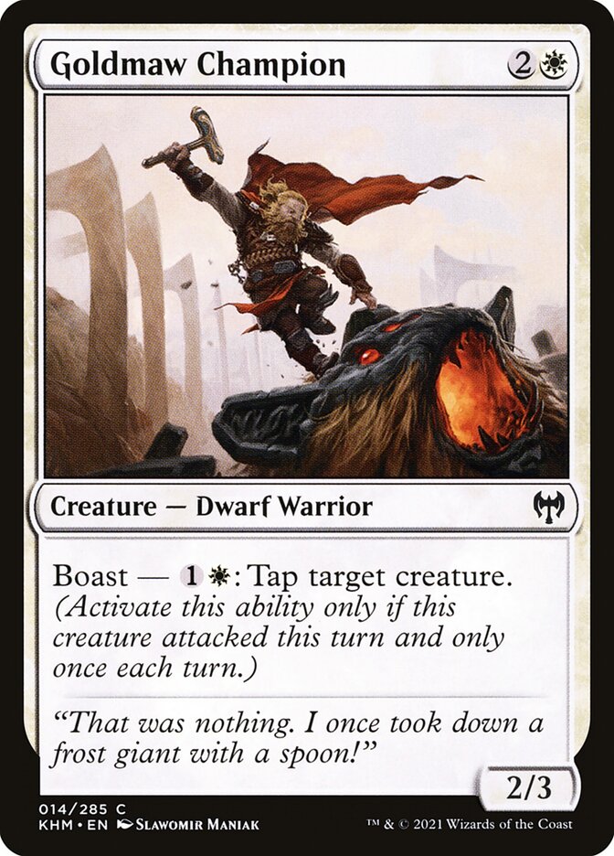 Campeão de Gorja D'ouro / Goldmaw Champion - Magic: The Gathering - MoxLand