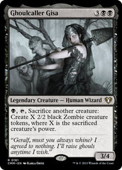 Gisa, Invocadora de Carniçais / Ghoulcaller Gisa - Magic: The Gathering - MoxLand
