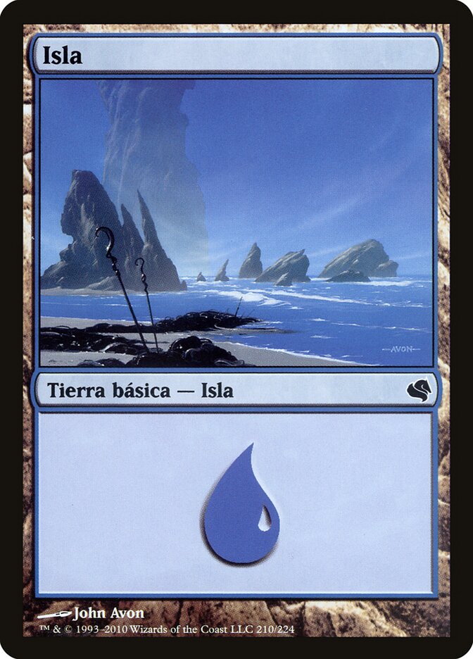 Ilha / Island - Magic: The Gathering - MoxLand