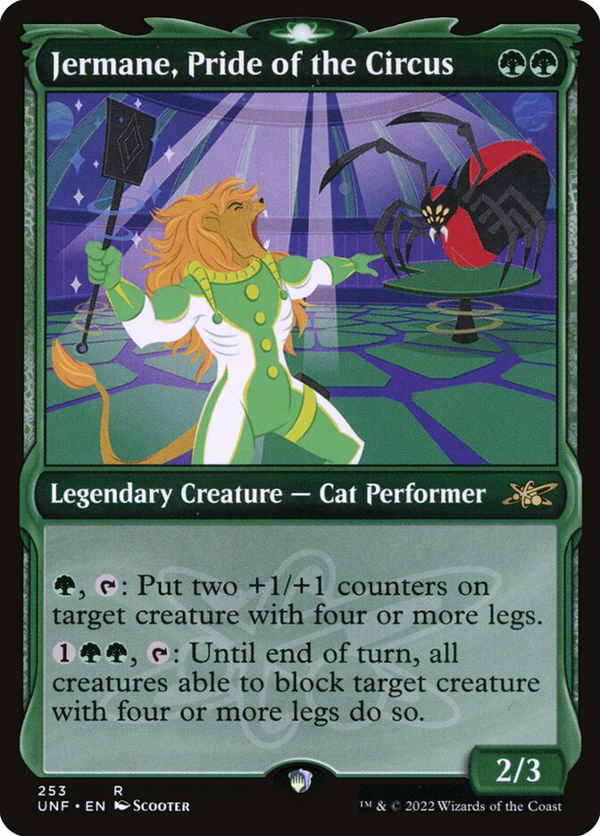 Jermane, Pride of the Circus - Magic: The Gathering - MoxLand