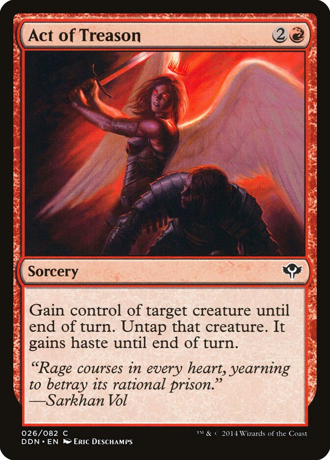 Ato de Traição / Act of Treason - Magic: The Gathering - MoxLand