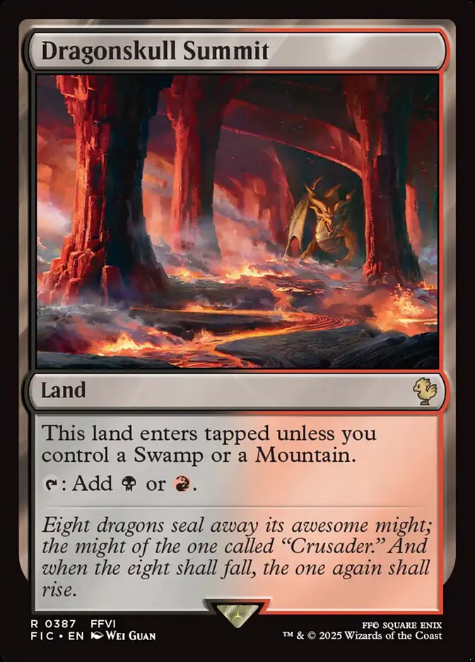 Pico da Caveira de Dragão / Dragonskull Summit - Magic: The Gathering - MoxLand