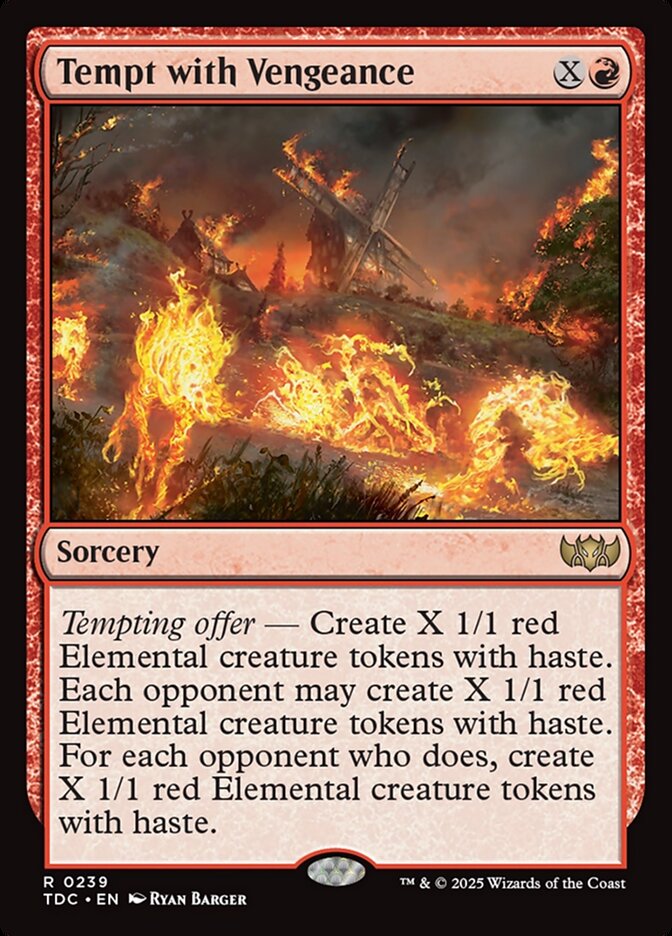 Tentação da Vingança / Tempt with Vengeance - Magic: The Gathering - MoxLand