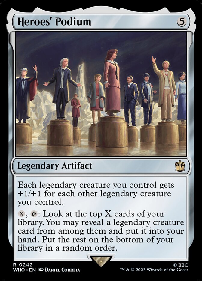 Pódio dos Heróis / Heroes' Podium - Magic: The Gathering - MoxLand