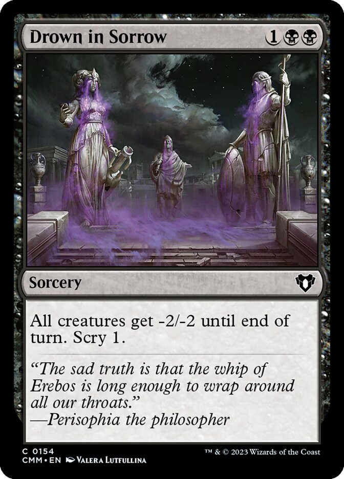 Afogar em Mágoas / Drown in Sorrow - Magic: The Gathering - MoxLand