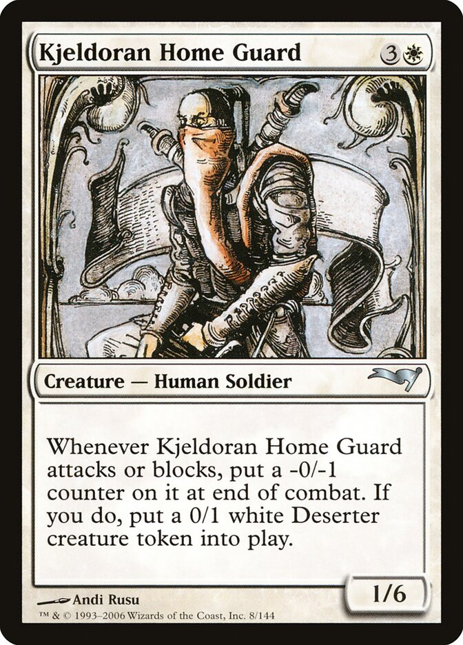 Milícia Kjeldorana / Kjeldoran Home Guard - Magic: The Gathering - MoxLand