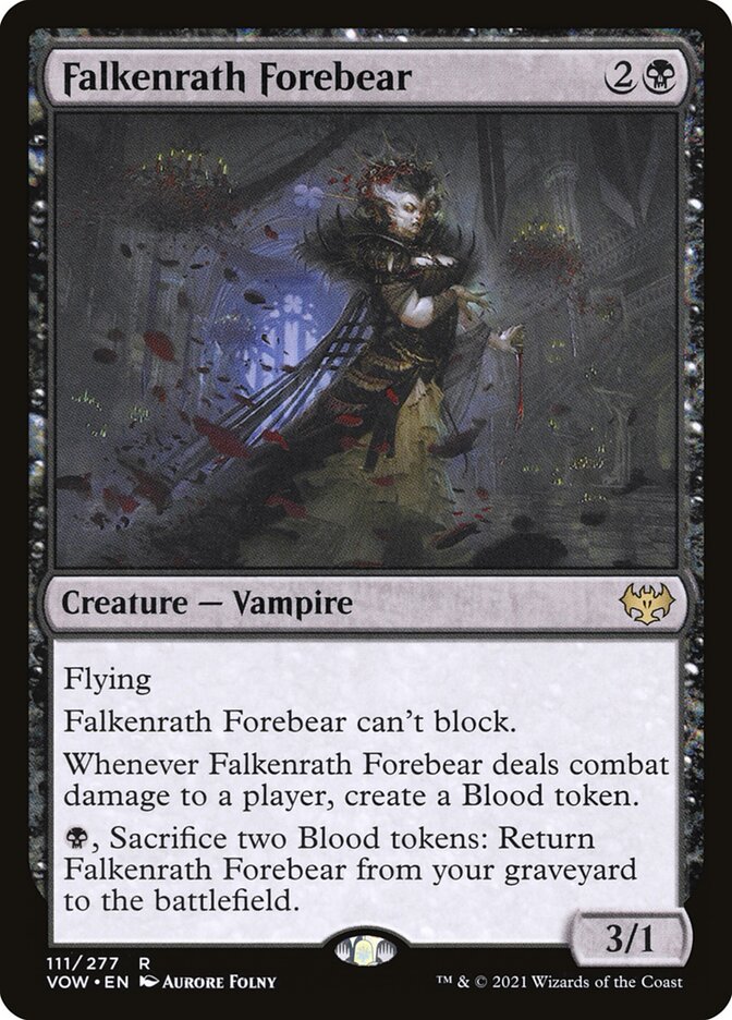 Antepassada Falkenrath / Falkenrath Forebear - Magic: The Gathering - MoxLand