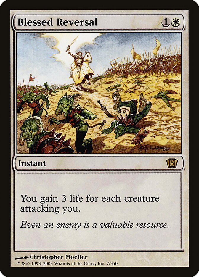 Inversão Abençoada / Blessed Reversal - Magic: The Gathering - MoxLand