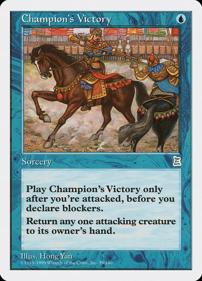 Champion's Victory - Magic: The Gathering - MoxLand
