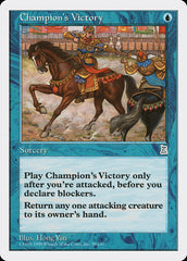 Champion's Victory - Magic: The Gathering - MoxLand