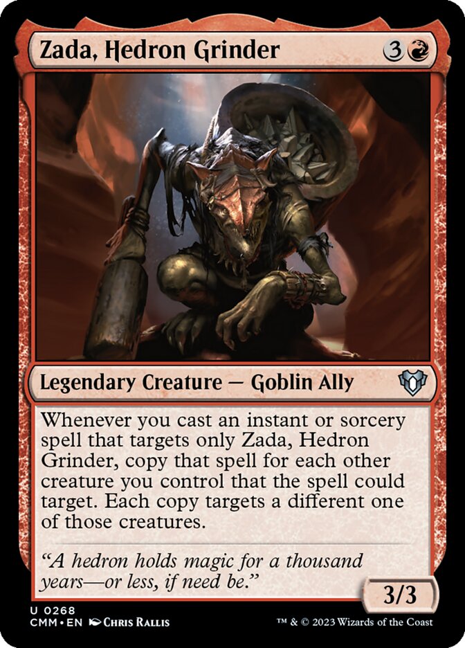 Zada, Moedora de Edros / Zada, Hedron Grinder - Magic: The Gathering - MoxLand